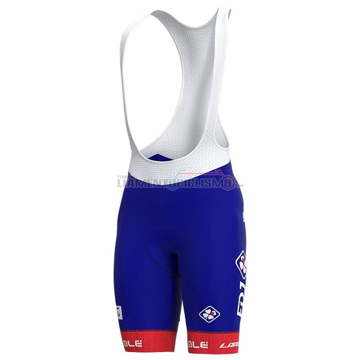 Abbigliamento Ciclismo Groupama-FDJ Manica Corta 2021 Rosso Blu